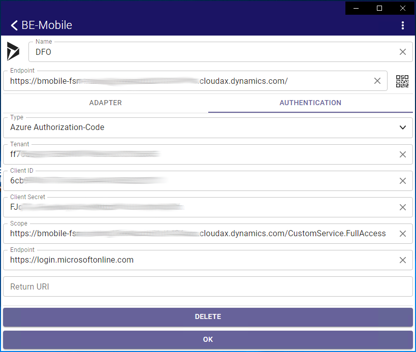 Reactor Client Microsoft Dynamics 365 for Finance / Supply Chain Management / Commerce and Project Operations 1